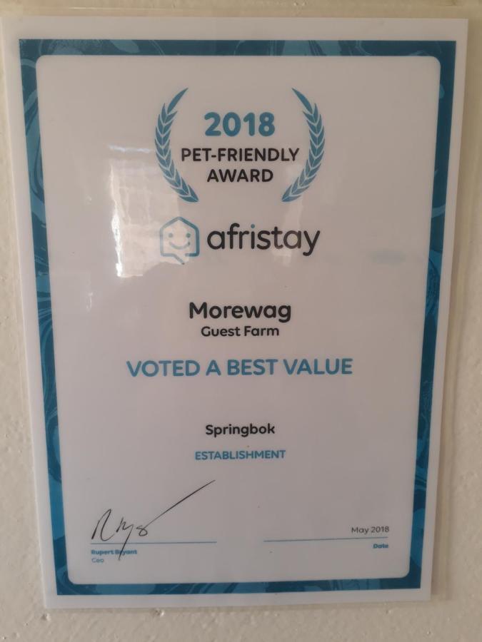 ספרינגבוק Morewag Farm מראה חיצוני תמונה